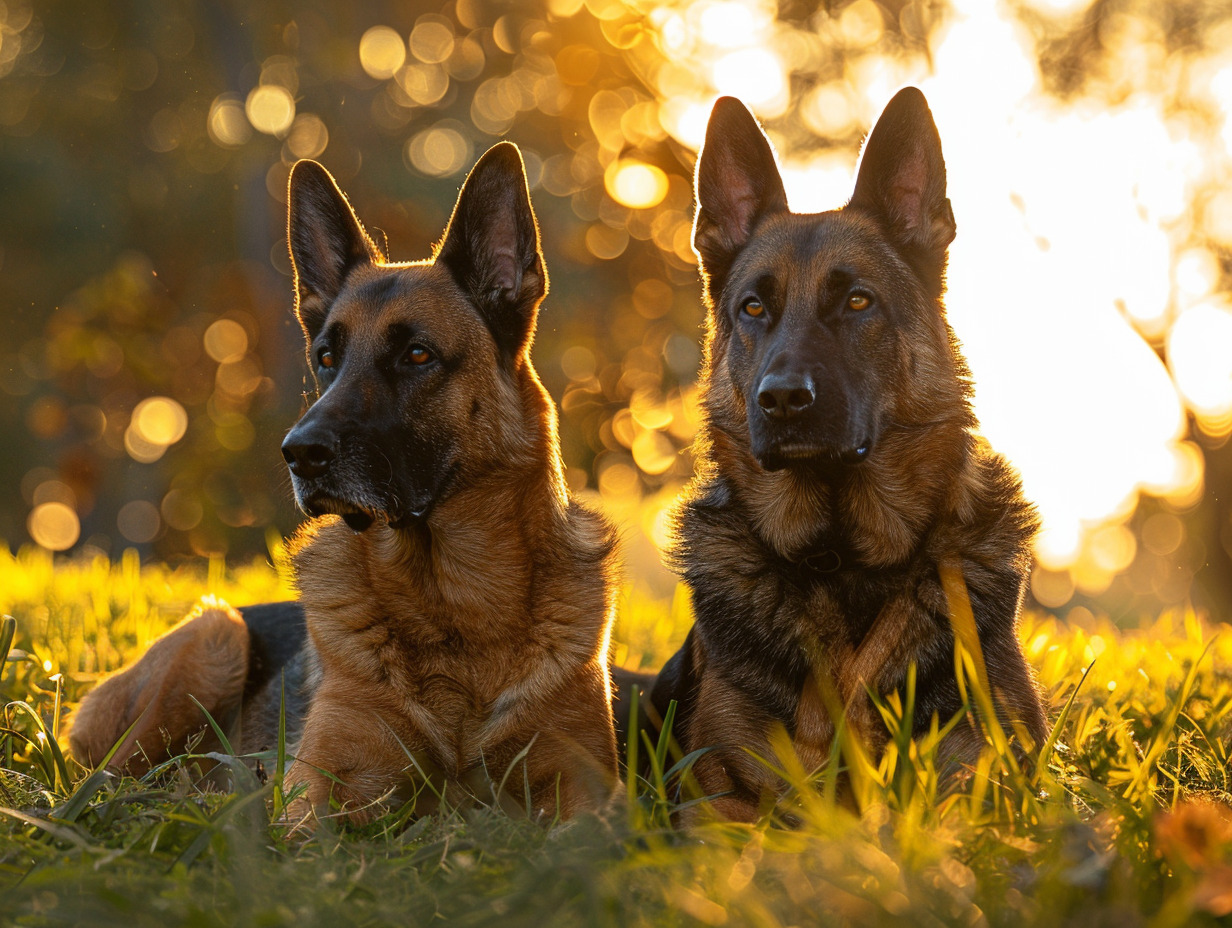 malinois belge vs berger allemand