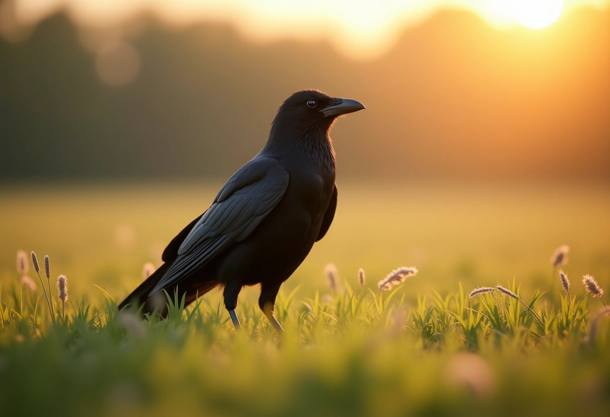 corbeau femelle